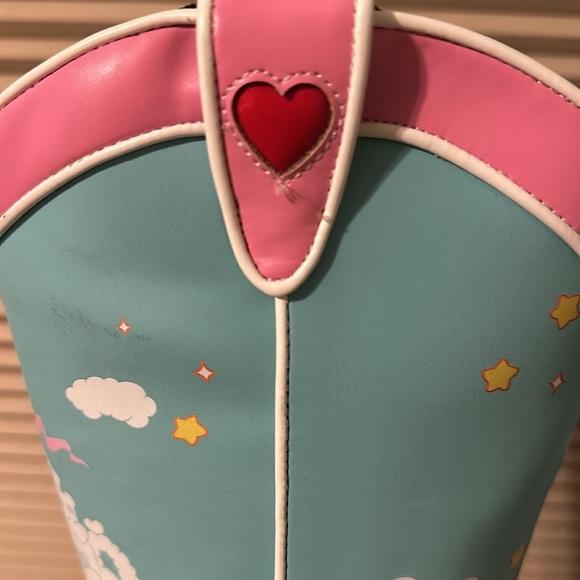 Dollskill Carebear RAINBOW ROUNDUP COWBOY BOOTS 7 - Picture 5 of 10